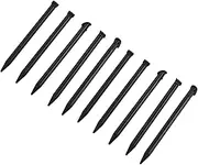 10Pcs Stylus Portable Touch Screen Pen New 3DSXL Console Black White 10pcs Pack (Black)