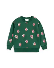Miles The Label Boys' Sleighing It Print Sweatshirt - Little Kid