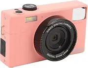 4K Digital Vlogging Camera for , IPS Dual Screen Vlogging Camera, Electronic Anti Shake, Face Detection, 1500mAh 56MP Video Cameras for Travel Wedding
