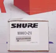 Shure MXW6/C-Z10 Boundary Transmitter - for Wireless Microphone System - Sealed