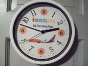 SUN COUNTRY AIRLINES BOEING 737-800 WALL CLOCK B-737