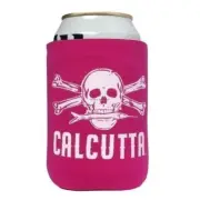 Calcutta Durable Neoprene Pocket Can Cooler Fuscia w/White Logo CPCFU