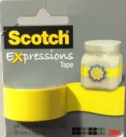 Scotch Expressions Tape C214-YEL