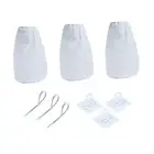 3Pcs Dryer Vent Catcher Dryer Vent Lint Catcher Bags Easy to Install Dryer Lint