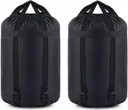 MOOCY Compression Stuff Sack, 16L/45L Sleeping Bag Cover Sack Sleeping Bags Storage Stuff Sack Organizer - Great Sleeping Bags Clothes Camping Hiking Backpacking