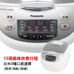 Panasonic國際牌10人份日本製微電腦電子鍋 SR-JMX188