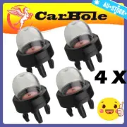 4pcs Snap In Primer Bulb Pump Fuel Line For Homelite Ryobi ECHO McCulloch Poulan