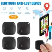 4 Pack Tracker Wireless Bluetooth Anti-Lost Wallet Key Pet Finder