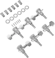 Kisangel Accurate Guitar Tuning Metal Guitar Machine Heads Set of Tuning Keys for Replacement