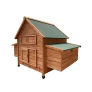 YES4PETS XL Chicken Coop Rabbit Hutch Cage Hen Chook House