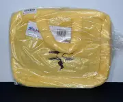 SEGA Prize Pokemon Pikachu Tail Fluffy Yellow Premium Trunk Medium Zip Carry Bag