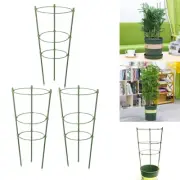 3Pcs/Set Adjustable Tomato Cage Plant Support Cages Garden Cucumber Trellis Ring