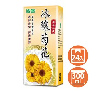 波蜜 冰釀菊花 300ml 24入 現貨 蝦皮直送