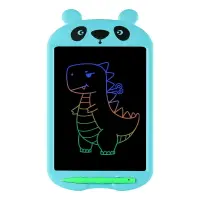 在飛比找樂天市場購物網優惠-10寸熊貓卡通液晶手寫板lcd光能電子黑板兒童高亮彩色粗筆繪