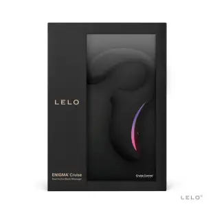 【LELO】ENIGMA Cruise｜聲波吸吮器 G點按摩器｜黑色(吸吮器.情趣用品.情趣職人.穿戴按摩器)