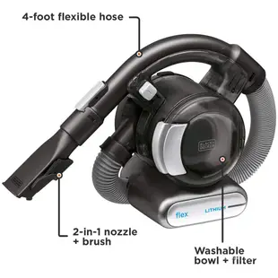 【熱賣】美國代購BLACK+DECKER Flex BDH2020FL充電式手持吸塵器寵物 110v
