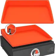 Silicone Griddle Mat Cover for Blackstone - 17 Inch True All-Encompassing Coverage Heavy Duty Food Grade Grill Buddy Mat, All Season Cooking Surface Protective Cover