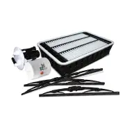 Sakura Front + Rear Wiper Blades & Filter Kit for Mitsubishi Lancer CJ Intank