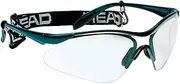 HEAD Racquetball Goggles (Rubber, Polycarbonate) | Men | Navy Blue | Rave Anti Fog & Scratch Resistant Protective Eyewear | Light Weight, with Adjustable Strap, Premium Looks