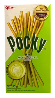 Glico Pocky Green Tea Matcha Biscuit Sticks 35g
