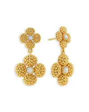 Capucine De Wulf Berry Clover Convertible Duo Earrings