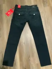 True Religion Geno Big T Relaxed Slim Fit Flap Pocket Jeans Men's Sz 30x32