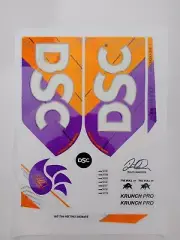 NEW 3D DSC KRUNCH PRO THE BULL 31 EMBOSSED CRICKET BAT STICKER