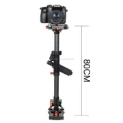 Estabilizador de mano, fibra de carbono para DSLR y DV Video digital y otras.