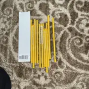 Set of 11 Prismacolor Col-Erase Canery Yellow Pencils