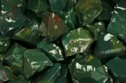 18 lbs Bloodstone Rough Stones - Natural Crystal Mineral Rock Tumbling (Ind)