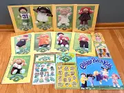 Cabbage Patch Kids 1984 Folders Notebook Calendar Stickers Crayons Lot 14 Vintag