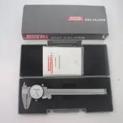 SPI Calibrated Dial Caliper W/White Dial 0-6" Range 17-970-5