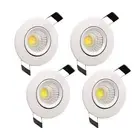 LED Downlight 110V Dimmable 3WCOB CRI80 LED Spotlight Lamp 2 inch Down Lights...