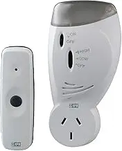 HPM D641 Series Long Range Flashing Light Plug in Wireless Door Chime