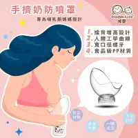 在飛比找Yahoo!奇摩拍賣優惠-(SGS檢驗合格) Doublelove手擠母乳防漏接奶器(