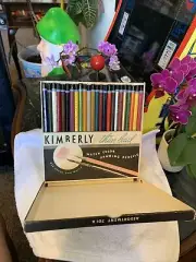Vintage General Kimberly Water Color Drawing Pencils COMPLETE New SET Of 24 RARE