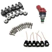 Fuel Injector adapter Kits 90-94 300ZX Phase 1 2 VG30DE VG30DETT Turbo Z32