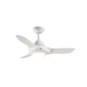 Deka Evo II 36" ABS 3 Blade AC Ceiling Fan with 18W LED Tri Colour Light