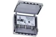 Aerial Industries 12V DC 24dB Weatherproof ABS Case Lead Free Masthead TV Amplifier