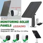 AU Solar Panels For Eufy Eufycam Cam E/2C/E/2 Pro Wall Mount 3M Cable Power Set