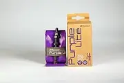 Panaracer Purple Light TPU Tube, 27.6 x 0.9-1.2 inches (700 x 23-32 C), 32-47C, Presta Type, 2.6/3.3 inches (65/85 mm), Metal Bulb, Ultra Lightweight
