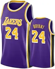 Kobe #24 Lakers Purple On Court Replica Jersey Men's