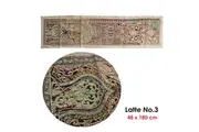 Unique Hand Crafted Embroidered Sequined Wall Hanging / Bed Runner 48 x 180 cm