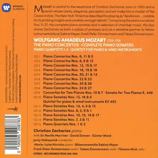 扎哈里亞斯演奏莫札特作品 (15CD)