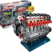 Inline 6 Engine Model Kit - Build Your Own STEM Inline 6 Small Engine That Runs