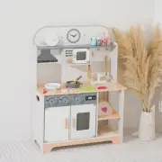Wooden Mini Kitchen Set for Toddlers - 31.5in-High Pretend Play Kitchen - All...