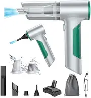FFFauto Cordless Car Vacuum 14000PA 3 in 1 Brushless Motor Handheld Vacuum Strong Suction Portable Vacuum Cleaner Mini Wireless Vacuum Car Accessories