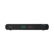 IsoClave RED/BLACK Secure KVM Switch, 2-Port Single Head