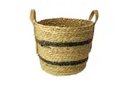 Seagrass Rope Storage Basket Natural