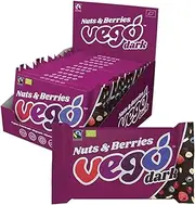 Vego Dark Chocolate Bar Nuts and Berries 85g